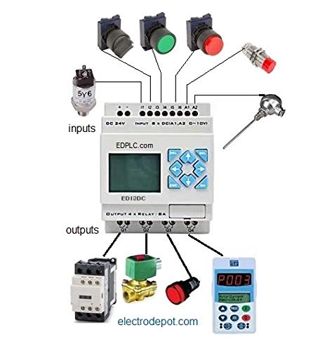 PLC Starter kit Professional Programmable Logic Controller, USB ...