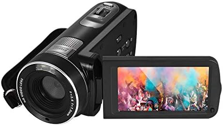 Hd Color Video Camera 1080P Full HD Digital Video Camera Camcorder 16× Digital Zoom with ...