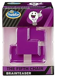 ThinkFun Pocket Brainteasers - Fifth Chair Game and
