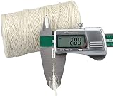G2PLUS Jute String Twine 2MM 100M Natural Garden Rope Craft Linen view 2