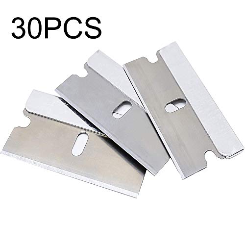 2PCS Razor Blade Scraper Glass Cooktop Scraper & Paint Scraper, Window