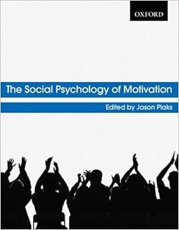 Amazon.com The Social Psychology of Motivation 