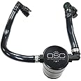 J&L Oil Separator Co. Oil Separator 3.0 3024P Compatible with 2018-2022 Mustang GT; 2019 Bullitt; 2021-2022 Mustang Mach I Passenger Side (Black)