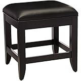 Bedford Black Vanity Bench by Home Styles