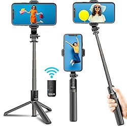Texlar Selfie Stick Tripod with Remote for iPhone