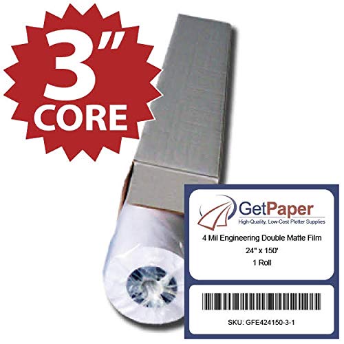 4 Mil Engineering Double Matte Film - 24" x
