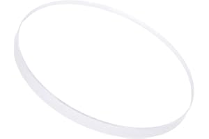 CoCud Watch Glass Crystal Lens, 35mm Diameter 2.5mm Thick, Round Flat Mineral Ultra-Clear Watch Glass Replacements - (Applica