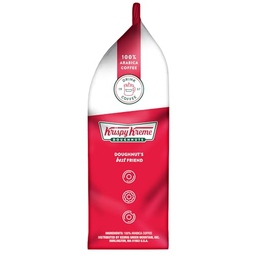 KRISPY KREME DOUGHNUTS, CLASSIC, GROUND COFFEE, MEDIUM ROAST, BAGGED 12OZ