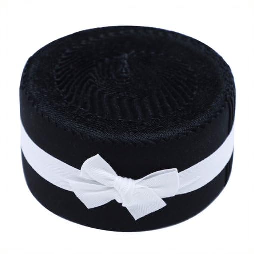 CraftsFabrics 100% Cotton 40Pcs/Roll Pre-Cut Jelly Rolls Strips 2.5"x 44" Wide Ideal for Quilting, Scrapbooking, Sewing, Arts & Crafts, Patchwork; Bold Black