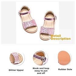 Otter MOMO Girls Sandals Open Toe Princess Flat