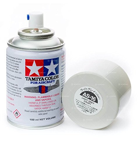 Tamiya 86516 AS-16 Spray Light Gray (USAF) 3 oz