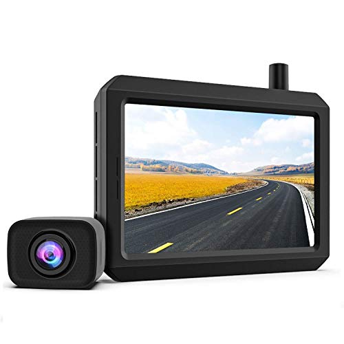 Digital Kabellos Rückfahrkamera Set Unterstützt 2 Kameras mit 5" HD Monitor