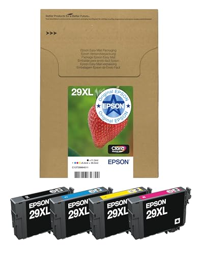 Epson Original 29XL Tinte Erdbeere, XP-235 XP-332 XP-335 XP-432 XP-435 XP-245 XP-342 XP-345 XP-442 XP-445 XP-247 XP-257 XP-255 XP-352 XP-355 XP-452 XP