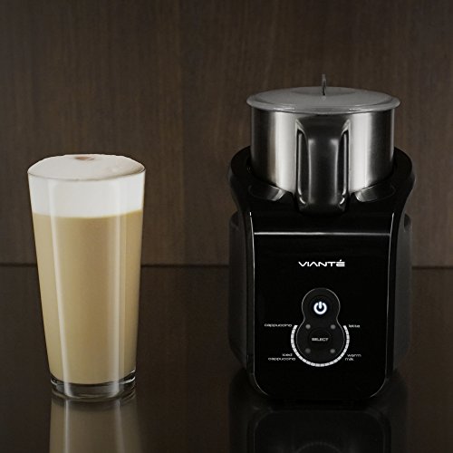 Electric Milk Frother, Warmer & Steamer. Automatic Hot & Cold Functions