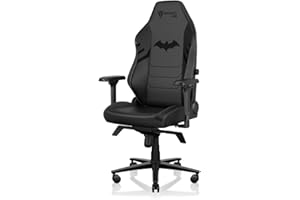 Secretlab Titan Evo Dark Knight Gaming Chair - Reclining, Ergonomic, Comfortable Computer Chair with 4D Armrests, Headrest & Lumbar Support - Small - Black - Leatherette