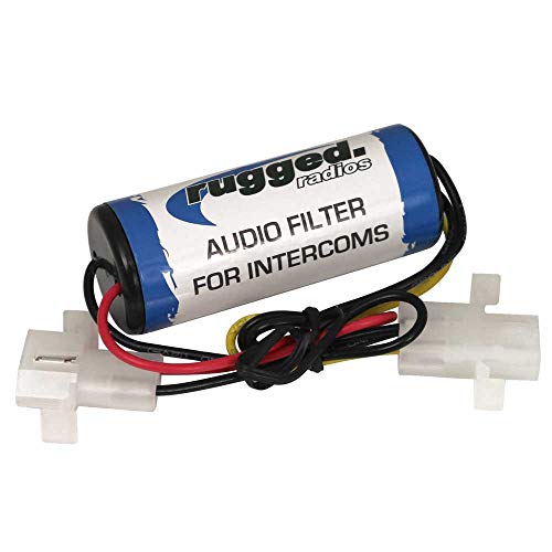 Rugged Radios Inline Audio Filter for Reduces Noise