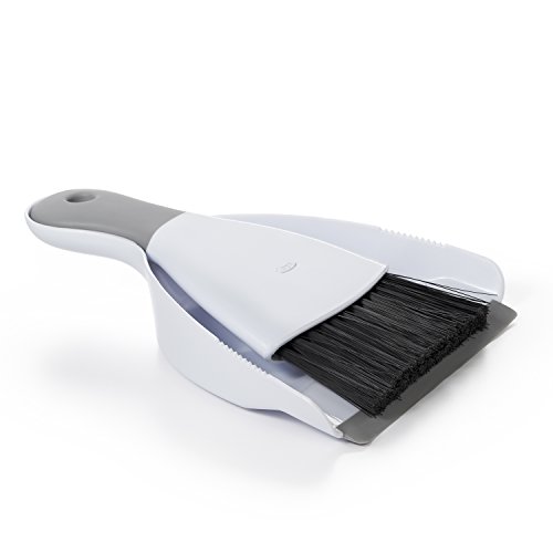 OXO Tot Mini Dust Pan & Brush Set, Gray Pricepulse