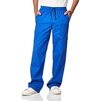 Dickies mens Genflex Utility Drawstring Cargo Medical Scrubs Pants, Royal, XX-Large Big US