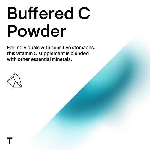 Thorne Buffered C Powder Vitamin C (Ascorbic Acid) with Calcium, Magnesium, and Potassium 8.