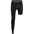 Jonscart One Leg Compression Tights Long Pants Basketball Sports Base Layer Underwear Active Tight