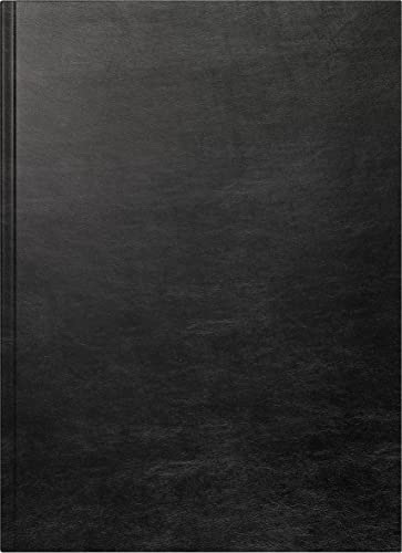 BRUNNEN Daily calendar model 787 2024, 1 page = 1 day, A4, black