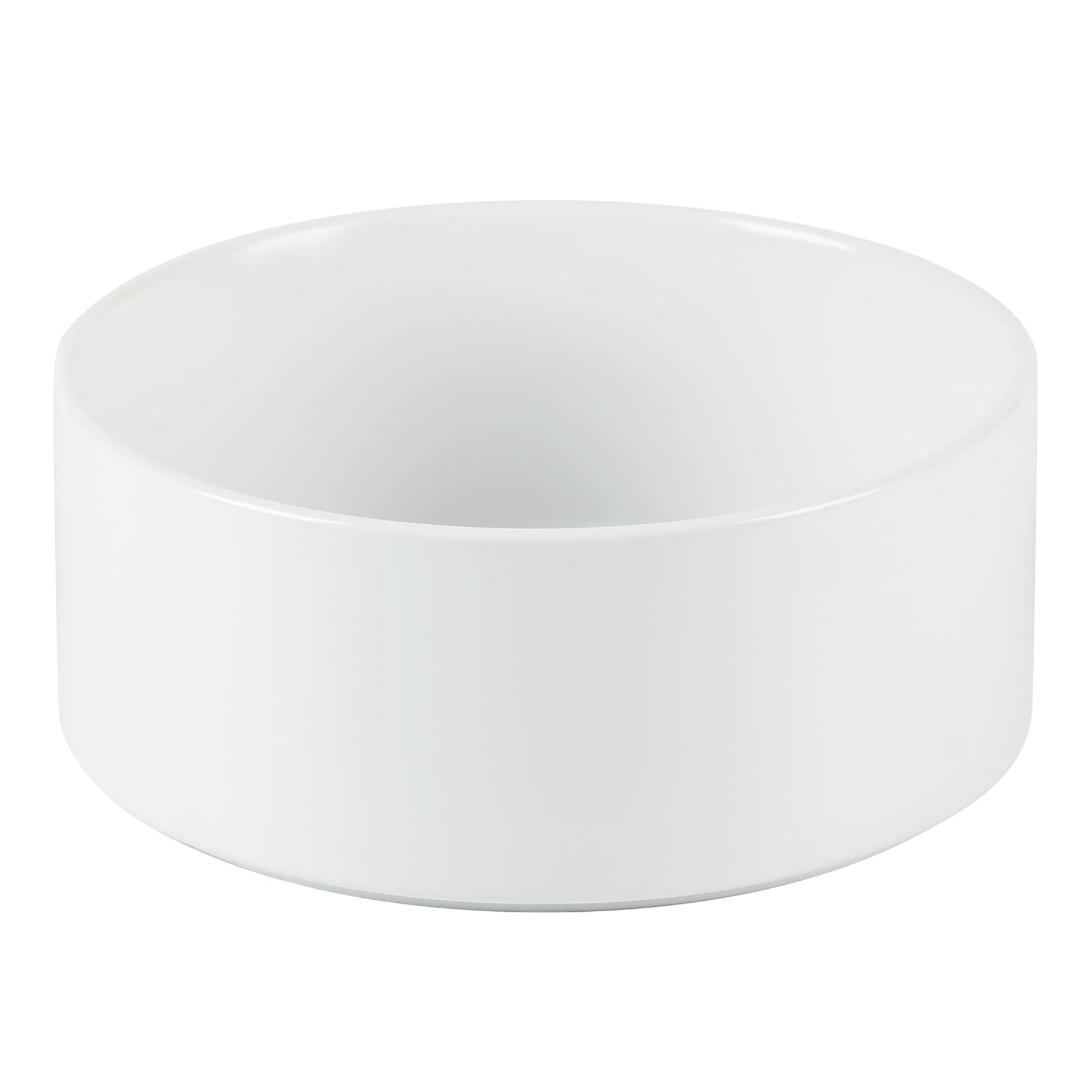 Photo 1 of Havniva Non-Slip 8.2inch Ceramic Dog Food and Water Bowl for Large Breed Dogs, Pet Bowl for Replacement (Single Bowl, White)