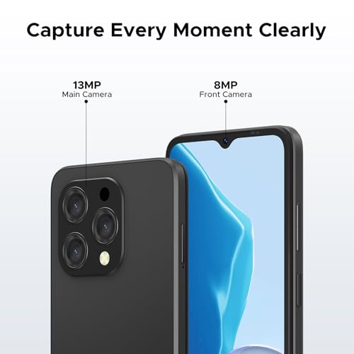 DOOGEESmart N55 Android 16 Smartphone, 16GB+128GB/2TB & 8.6mm Ultra-Slim Mobile Phones, 6.56" 90Hz&5160mAh Android Phone,T7200 Octa Core,4G Dual SIM Free Unlocked Phones, Widevine L1/Face ID/OTG/GPS