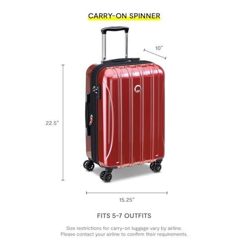 DELSEY PARIS Helium Aero Hardside Expandable Luggage with Spinner