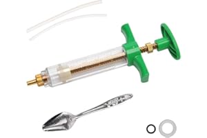 LALOCAPEYO 1 Set Feeding Syringe Feeding Tube,Reuseable Young Birds Feeding Syringe Kit,for Pet Babies,Birds,Parrots,Cats,Dog