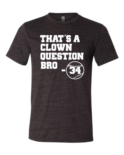 Adult That's A Clown Question Bro Triblend T-Shirt