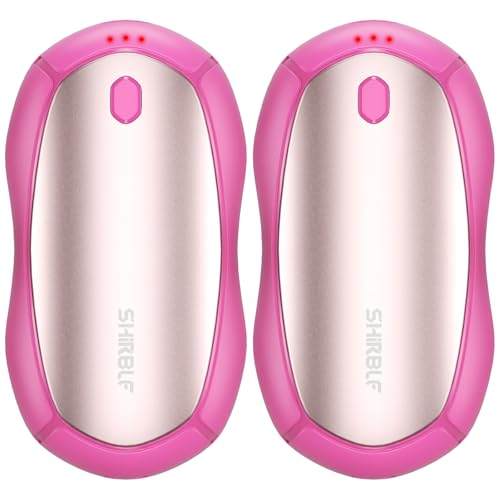Rechargeable Hand Warmers 2 Pack 5200mAh 3 Heat Settings