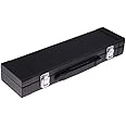 Jiayouy Lightweight Flute Hard Case Cover C 16 Hole Flute Box with Locking Latch and Plush Lined Interior for Flute Players Musician Gift