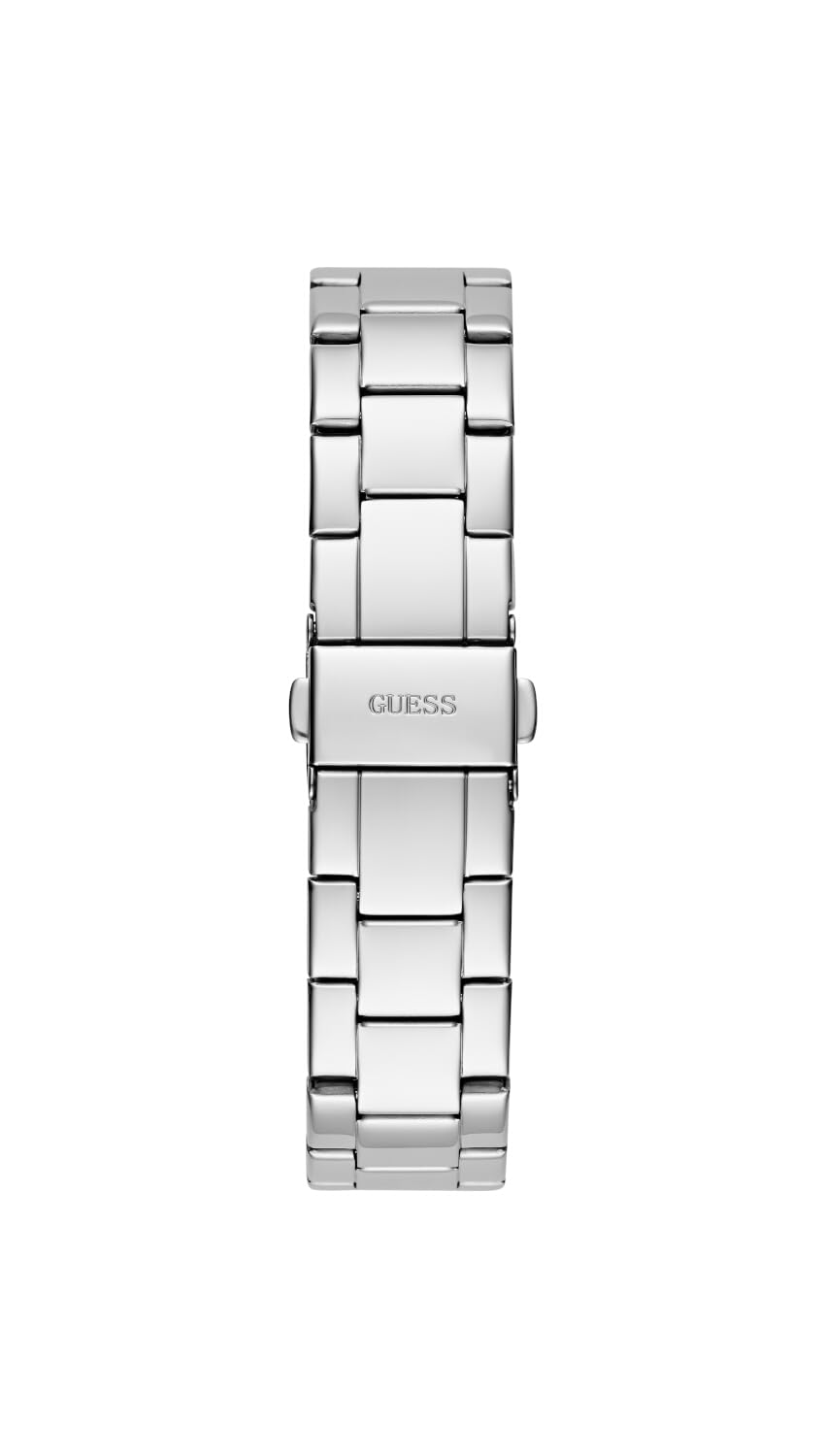 GUESS Silver-Tone Multifunction Watch