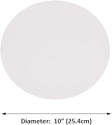 YBCPACK 24 Pcs 10 Inch Cake Boards White Cardboard Round Base view 2