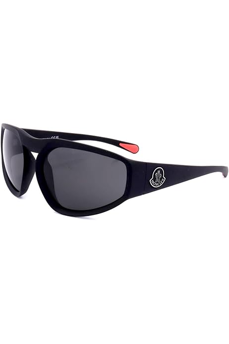 Amazon.com: Moncler Pentagra Sunglasses ML0248 02A Matte Black  