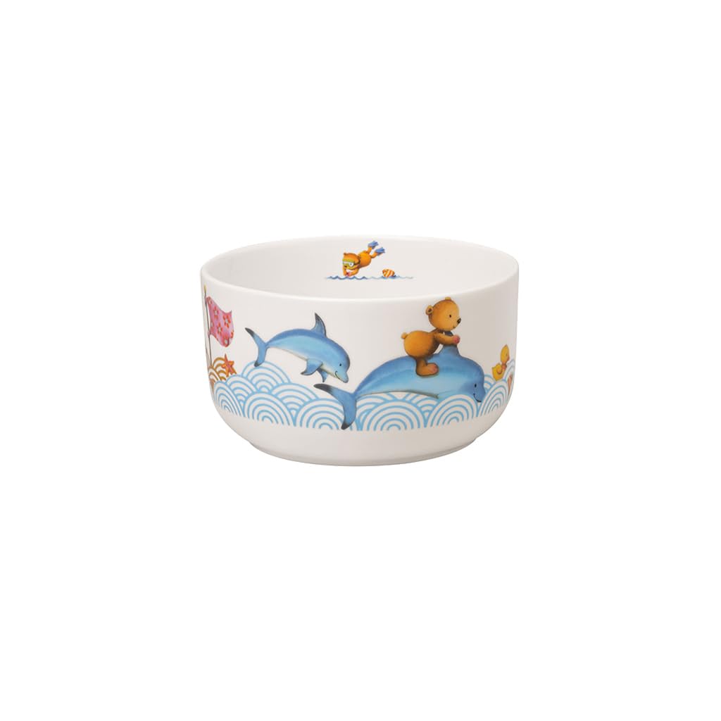 Villeroy & Boch 14-8664-1970 Happy as a Bear Cereal Bowl, Porcelain, 440 milliliters