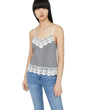 Mango Women's Openwork Cotton Top