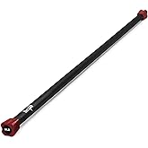 Yes4All Weighted Bars for Exercise, Full Body Strength Training | Weighted Workout Bar with Solid Steel Construction and Comfortable Grip for Stable, Versatile Home Gym Workouts