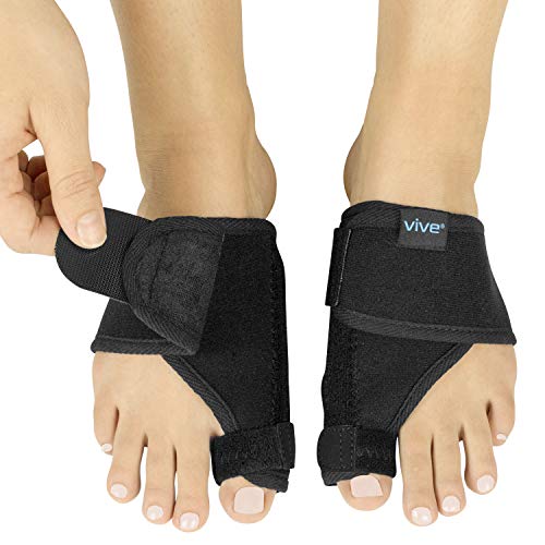 Vive Bunion Corrector for Women & Men Big Toe Brace Straightener with