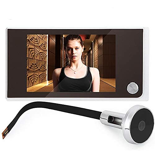 Electronic Monitoring Cat Eye Camera 3.5" Digital LCD 120 Degree Peephole Viewer Photo Visual Monitoring Security Camera Home Security Monitoring System