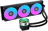 Lian Li Galahad II Trinity 360 AIO CPU Liquid Cooler ARGB Daisy Fans LGA 1700 view 3