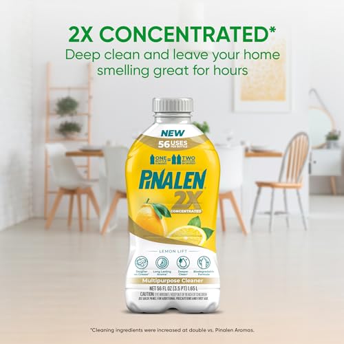 PINALEN 2X MAX AROMAS MULTIPURPOSE CLEANER – LEMON LIFT SCENT (56 FL OZ)