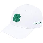 Black Clover Premium Clover 16 Flex Cap, White/Green, S/M