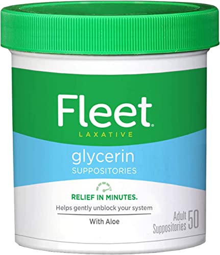 Fleet Adult Glycerin Suppositories 50-Count