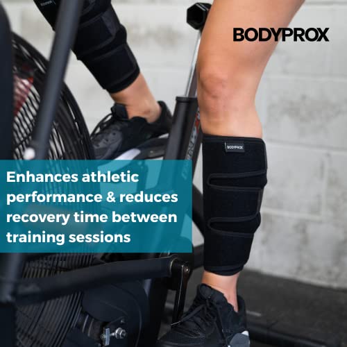 Bodyprox Calf Support Brace 2 Pack, Adjustable Shin Splint Compression