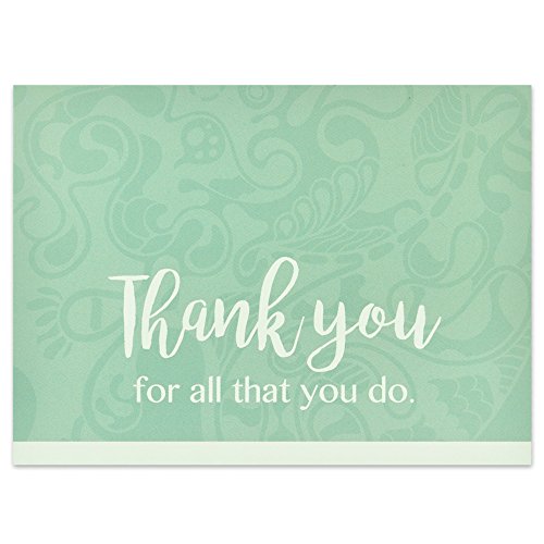 Thank You - All You Do Card - Pack of 25