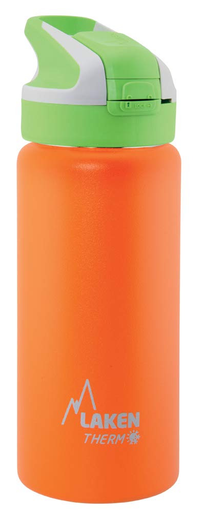 Laken Unisex - Adult Thermos TS5O Thermos Flask, Orange, 18/8-0.50 L