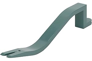 Roof Snake Tool, 2 in 1 29.7cm High Carbon Steel Professional Heavy Duty Shingle Removal Tool Shingle Nail Installer Quickly 