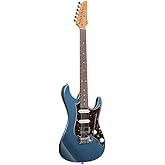 Ibanez Prestige AZ2204N Electric Guitar - Prussian Blue Metallic