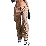 Y2k Baggy Loose Cargo Pants with Pockets High Waist
